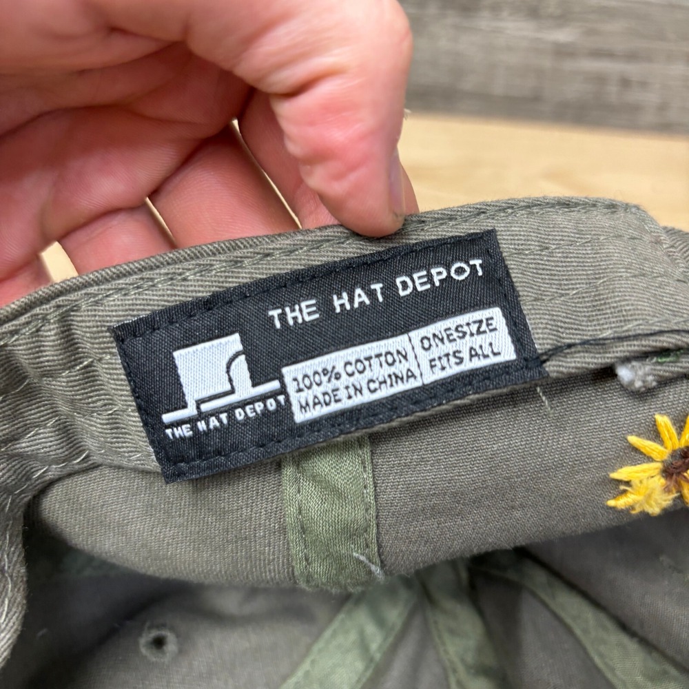 Sunflower Hat Cap Strap Back Womens Brown Olive‎ Green Outdoors Adjustable - Picture 10 of 11
